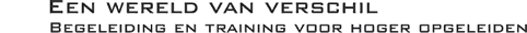 Een Wereld van Verschil